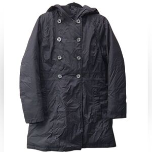 The North Face Charcoal Hooded Puffer Jacket